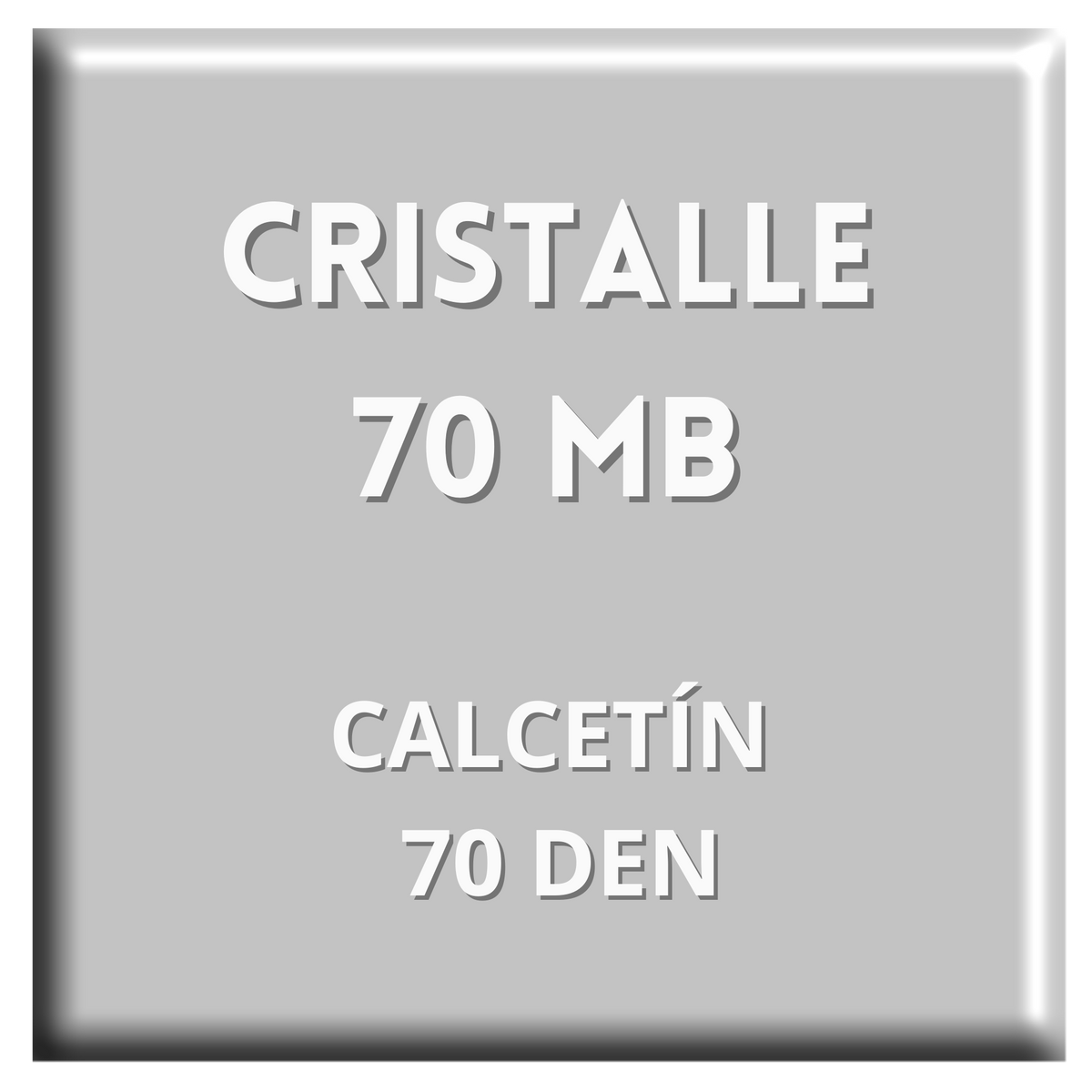 HYD CRISTALLE 70 Mini Bas - Calcetines