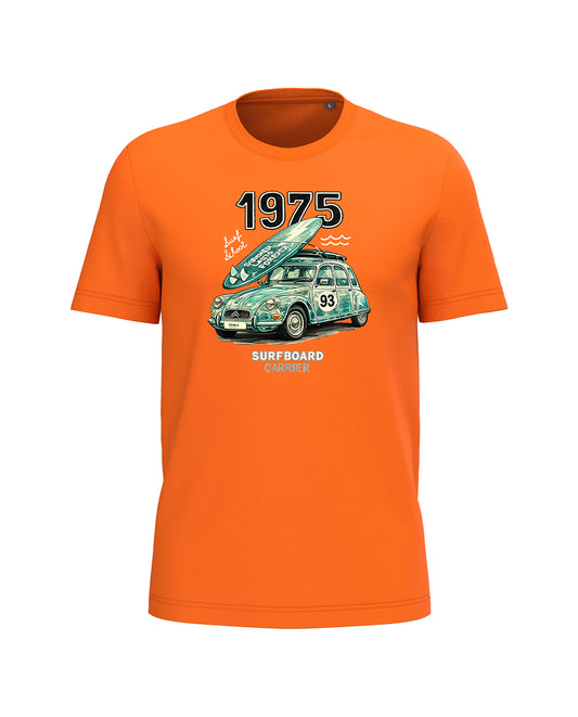 AMARA-A BA32 SURFBOARD - T Shirt Unisex AMARA’A 2CV - ORANGE