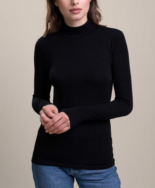 VITTORIA B 8132-Camiseta interior Lana y Seda - BLACK - PACK 1