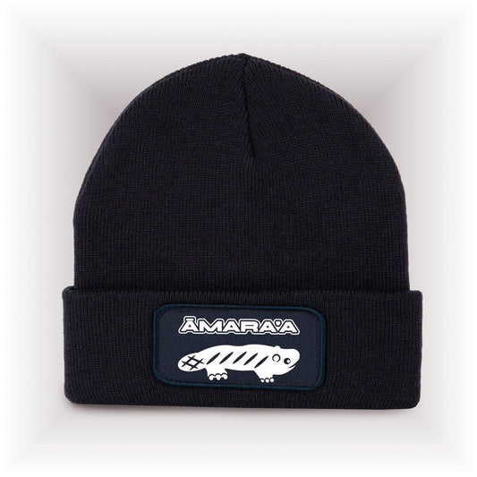 AMARA-A AM01 Gorro con parche White -  Navy