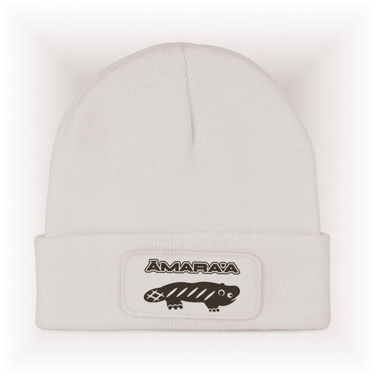 AMARA-A AM01 Gorro con parche Black - White