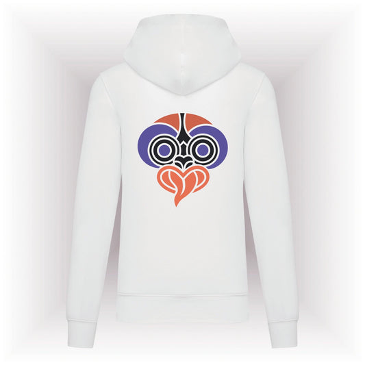 AMARA-A AM05 Sudadera capucha MAORI LILA - WHITE