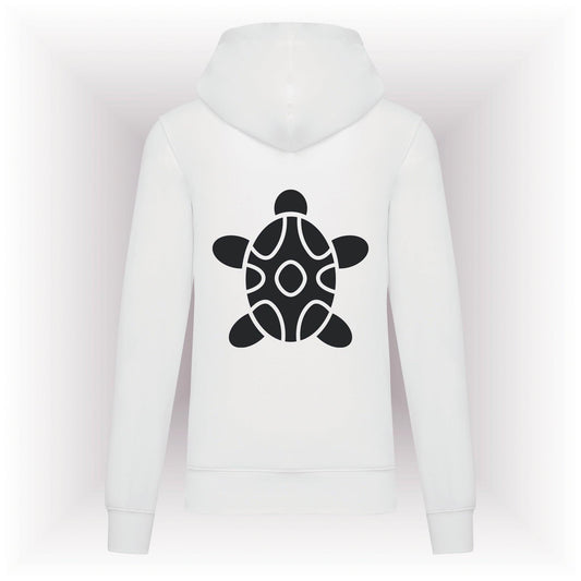 AMARA-A AM10 Sudadera capucha TORTUGA BLACK - WHITE