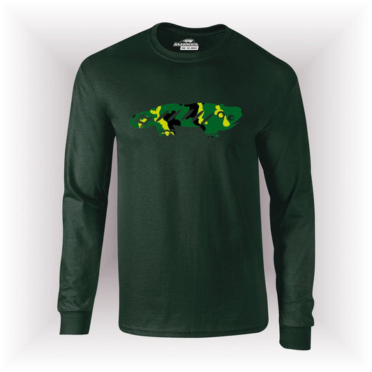 AMARA-A AM12 CAMISETA UNISEX MANGA LARGA CAMUFLAJE - GREEN EMPIRE