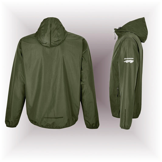 AMARA-A AM16 CORTAVIENTOS IMPERMEABLE UNISEX KHAKI