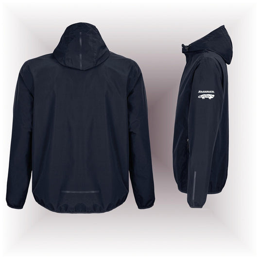 AMARA-A AM16 CORTAVIENTOS IMPERMEABLE UNISEX MARINO