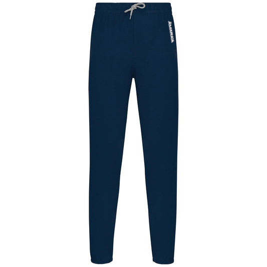 AMARA-A AM19 Pantalón ligero de algodón unisex NAVY