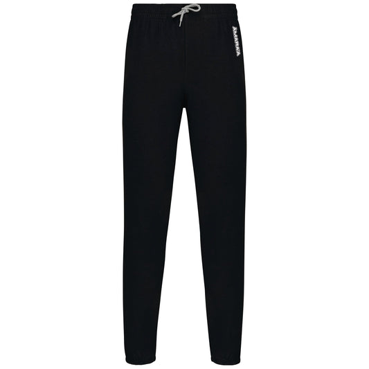 AMARA-A AM19 Pantalón ligero de algodón unisex BLACK