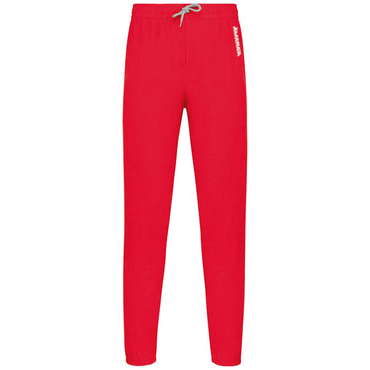 AMARA-A AM19 Pantalón ligero de algodón unisex RED