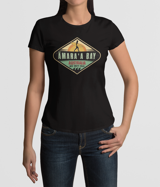 AMARA-A AW26 - T Shirt Woman BAY - BLACK