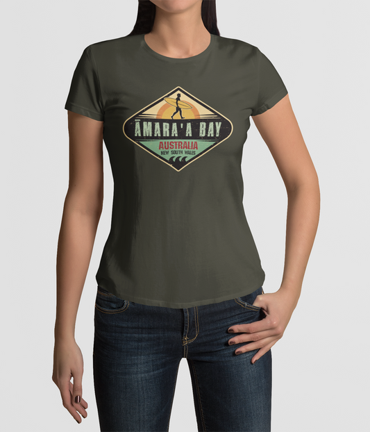AMARA-A AW26 - T Shirt Woman BAY - KAKI