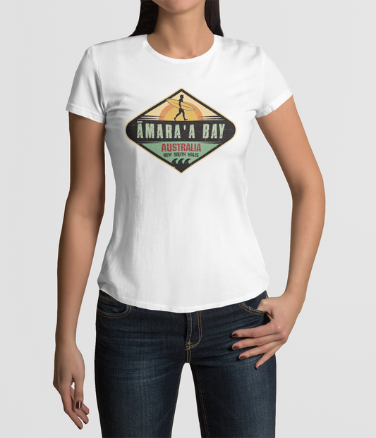 AMARA-A AW26 - T Shirt Woman BAY - WHITE