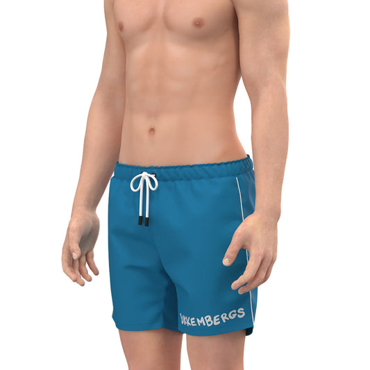BIKKEMBERGS BKK2MBM01-MEDIUM BOARDSHORT - MEDITERRANIAN BLUE