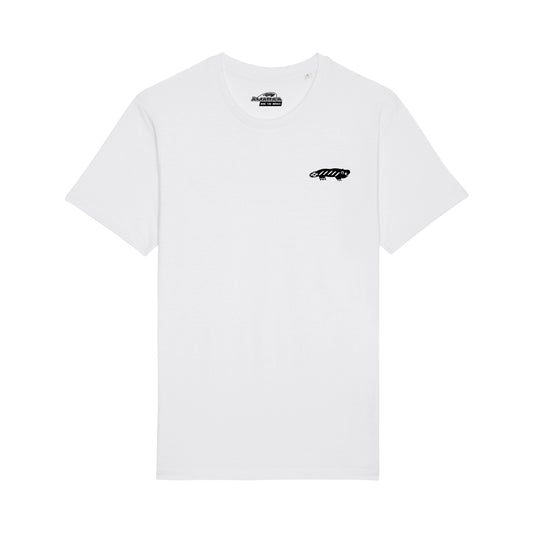 AMARA-A BSP1 - T Shirt Ajolote pequeño Black - White