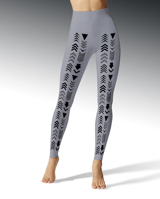 HYD Legging CITY BLACK TRANSFER Digital Lavander