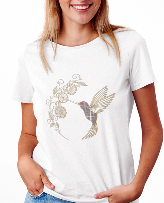HYD T-shirt TSF Colibri Limited - White