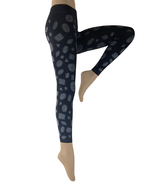 HYD Diamanti legging - NERO