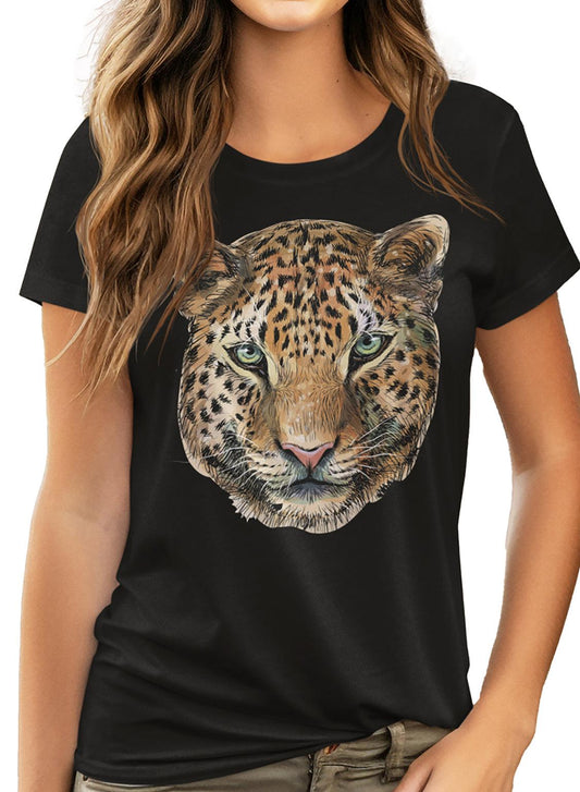 T-shirt TSF Ghepardo - Black - BEST LUXURY STYLE AND ITALIAN CULTURE