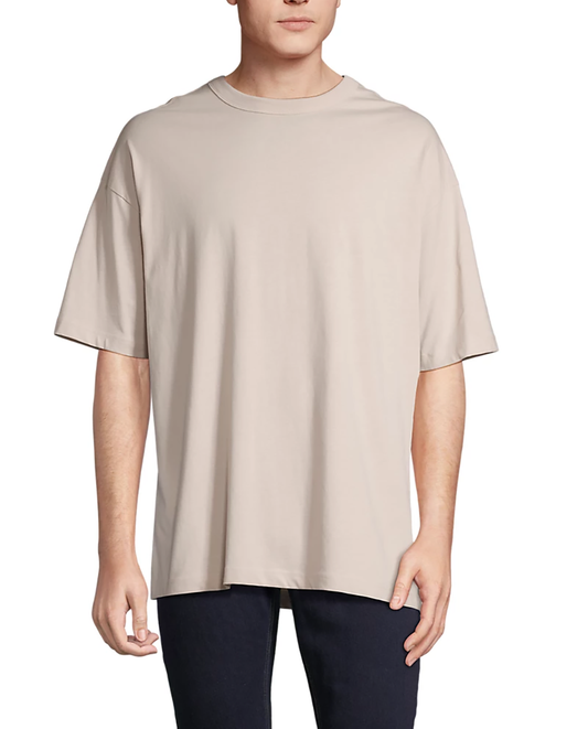 AMARA-A BA16 - Tshirt Pure man oversize - LINEN