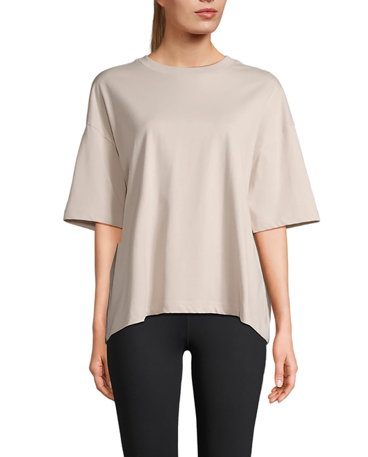 AMARA-A BA17 - Tshirt Pure woman oversize - LINEN