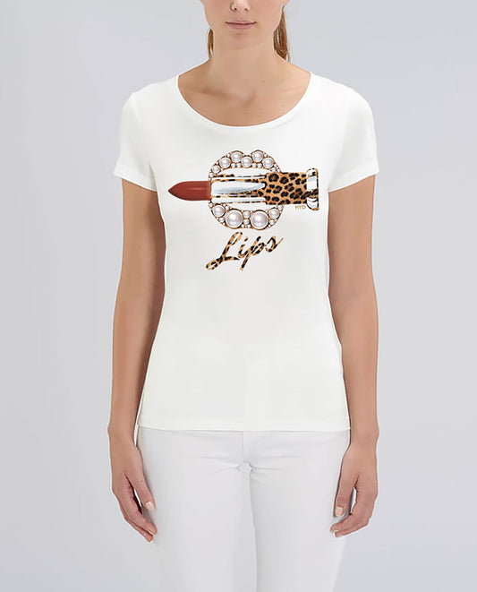 HYD T-shirt TSF Lips L White