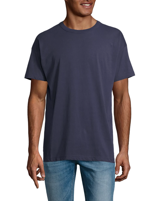AMARA-A BA16 - Tshirt Pure man oversize - FRENCH MARINO