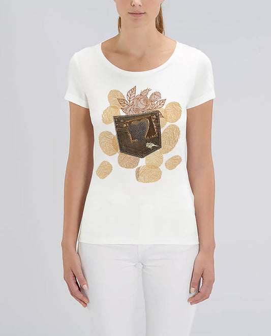 HYD T-shirt TSF Mix L White