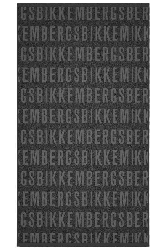BIKKEMBERGS BKK3MTW02 BEACH TOWEL - BLACK