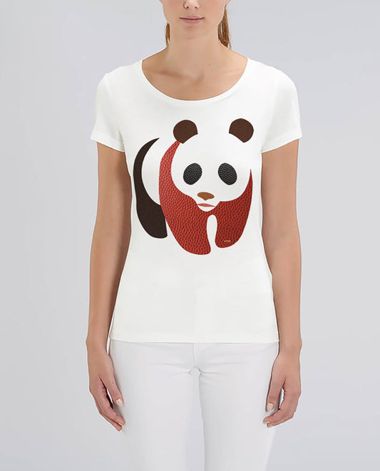 HYD T-shirt TSF Panda L White