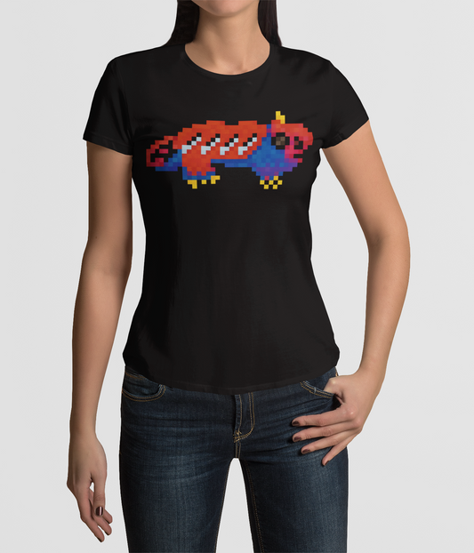 AMARA-A AW30 - T Shirt Woman PIXEL - BLACK