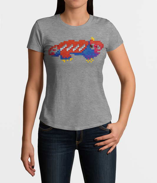 AMARA-A AW30 - T Shirt Woman PIXEL - GREY