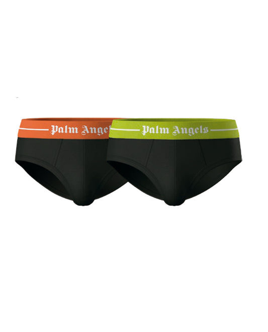 PALM ANGELS - WHITE BOX PLA1UMWSP02BI BRIEFS BIPACK - PACK 2 U - MIX