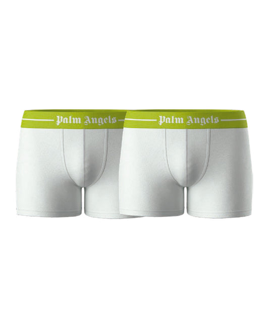 PALM ANGELS - WHITE BOX PLA1UMWTR02BI TRUNK BIPACK - PACK 2 U - WHITE