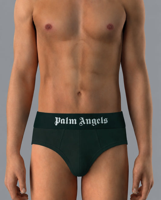 PALM ANGELS BLACK BOX PLA1UMBSP01TR BRIEFS TRIPACK - PACK 3 U -BLACK