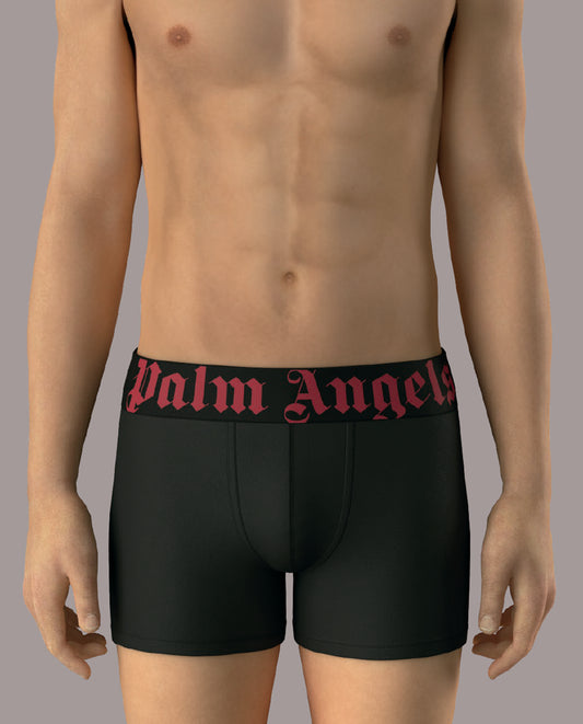 PALM ANGELS - BLACK BOX PLA1UMBTR11BI TRUNK BIPACK - PACK 2 U - BLACK