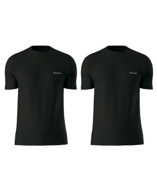 PALM ANGELS - BLACK BOX PLA1UMBTS01BI T-SHIRT BIPACK - PACK 2 U - BLACK