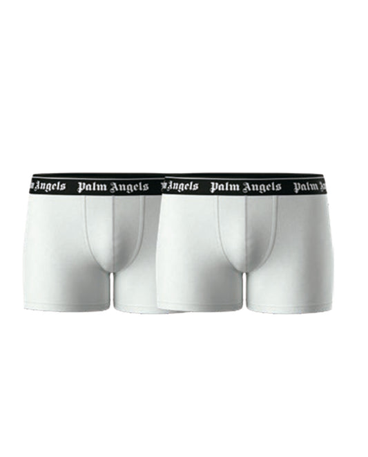 PALM ANGELS - WHITE BOX PLA1UMWTR04BI TRUNK BIPACK - PACK 2 U - WHITE