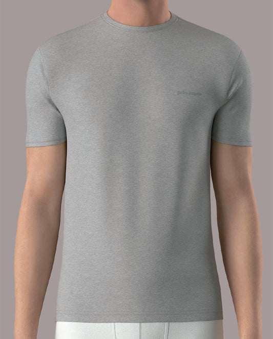 PALM ANGELS - WHITE BOX PLA1UMWTS03SI T-SHIRT SINGLEPACK - PACK 1 U - GREY