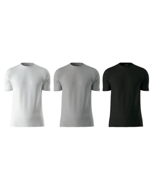 PALM ANGELS - WHITE BOX PLA1UMWTS04TR T-SHIRT TRIPACK - PACK 3 U - MIX (White-Grey-Black)