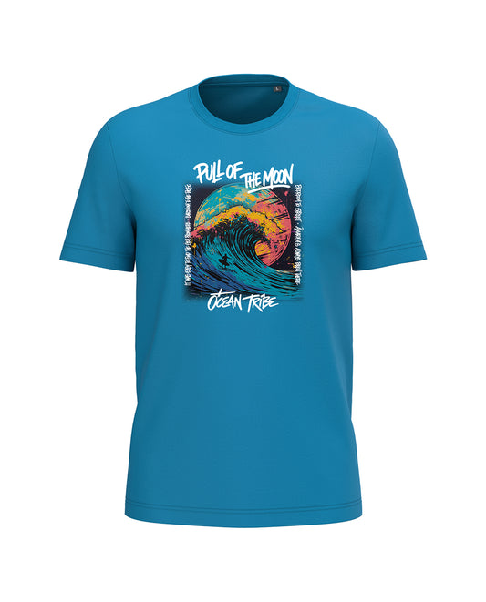 AMARA-A BA28 OCEAN TRIBE - T Shirt Unisex AMARA’A POP - TROPICAL BLUE