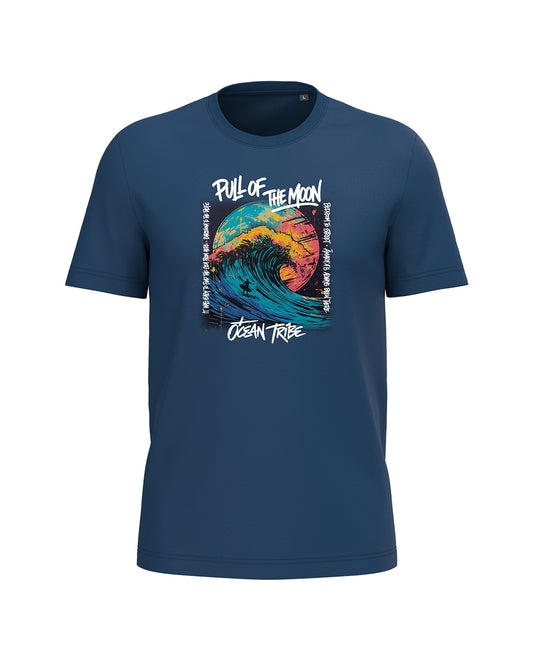 AMARA-A BA28 OCEAN TRIBE - T Shirt Unisex AMARA’A POP - TRUE INDIGO