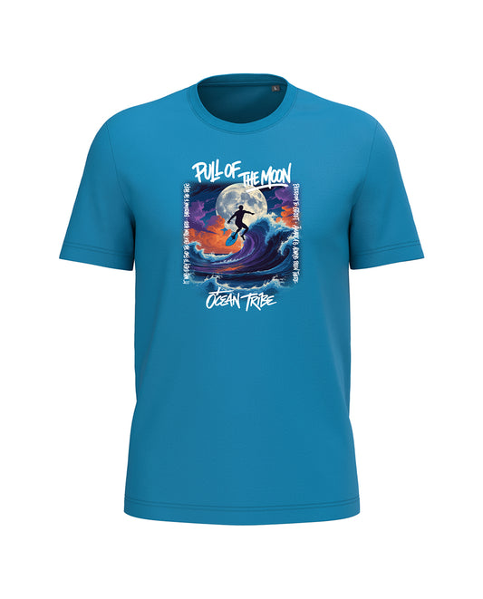 AMARA-A BA29 OCEAN TRIBE - T Shirt Unisex AMARA’A TIDE - TROPICAL BLUE