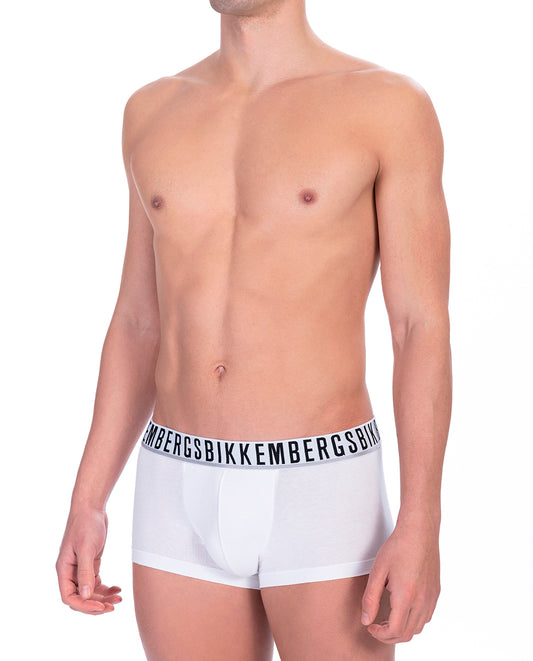 BIKKEMBERGS BKK1UTR01BI-TRUNK BIPACK - PACK 2 U - WHITE