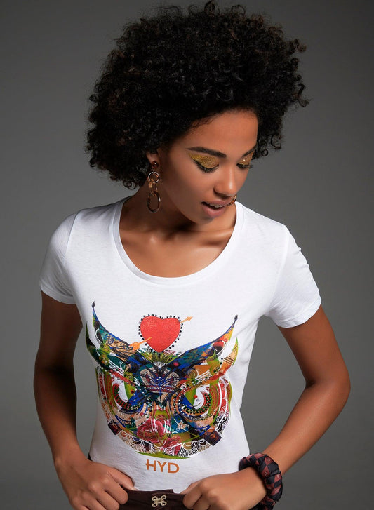 T-shirt TSF Gufo Limited White - BEST LUXURY STYLE AND ITALIAN CULTURE
