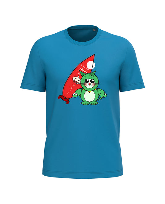 AMARA-A BA24 TOKIO - T Shirt Unisex AMARA’A KIOTO - TROPICAL BLUE