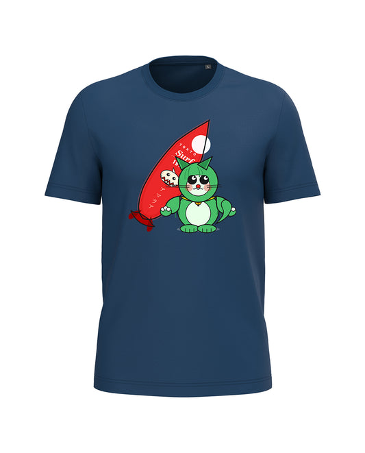 AMARA-A BA24 TOKIO - T Shirt Unisex AMARA’A KIOTO - TRUE INDIGO
