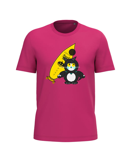 AMARA-A BA25 TOKIO - T Shirt Unisex AMARA’A MIDNIGHT - FUCSIA