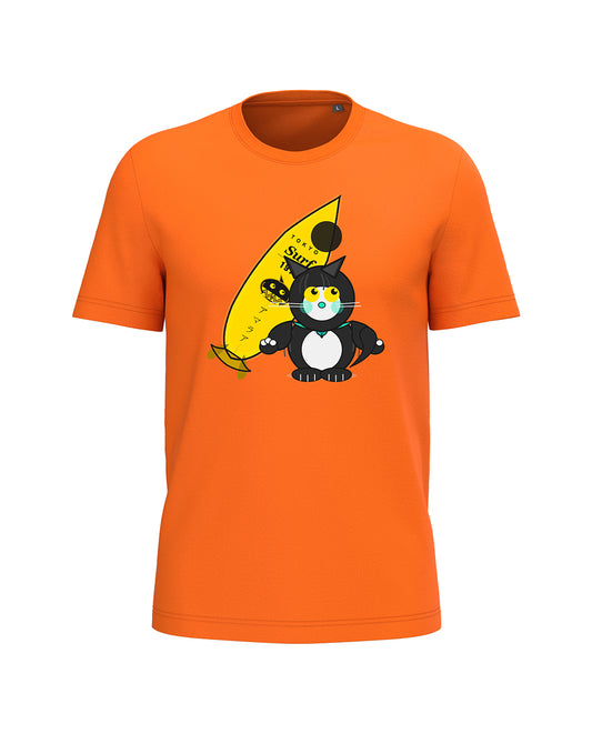 AMARA-A BA25 TOKIO - T Shirt Unisex AMARA’A MIDNIGHT - ORANGE
