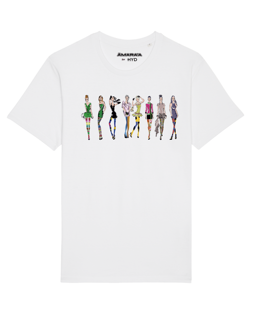 BA01 - AJOLOTE ADVENTURE T-Shirt TROPICAL - BLACK