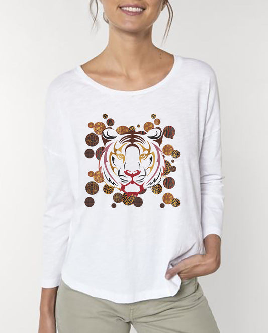 HYD T-shirt TSW Tiger White